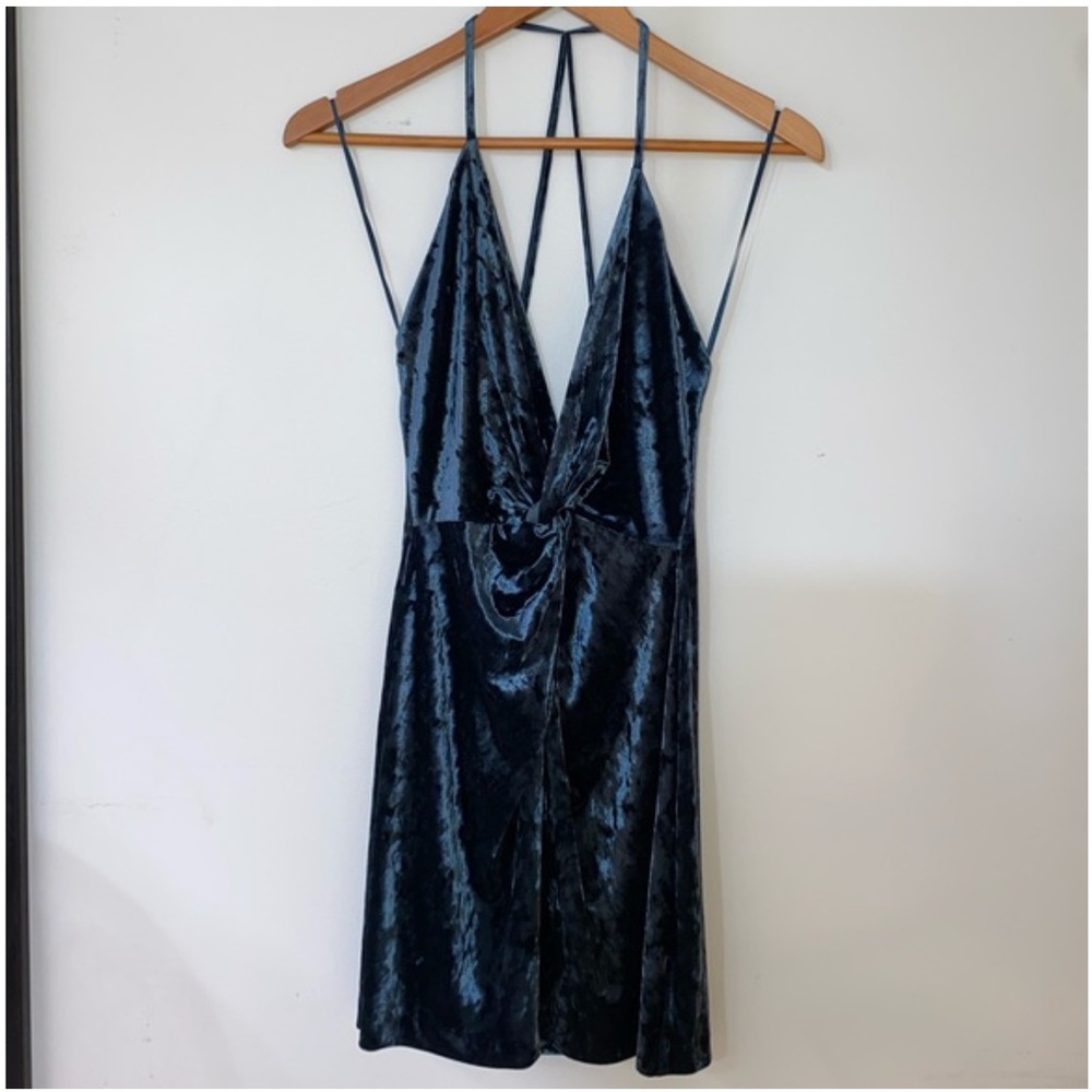ZARA Holiday Party  Velvet mini dress - Picture 16 of 16